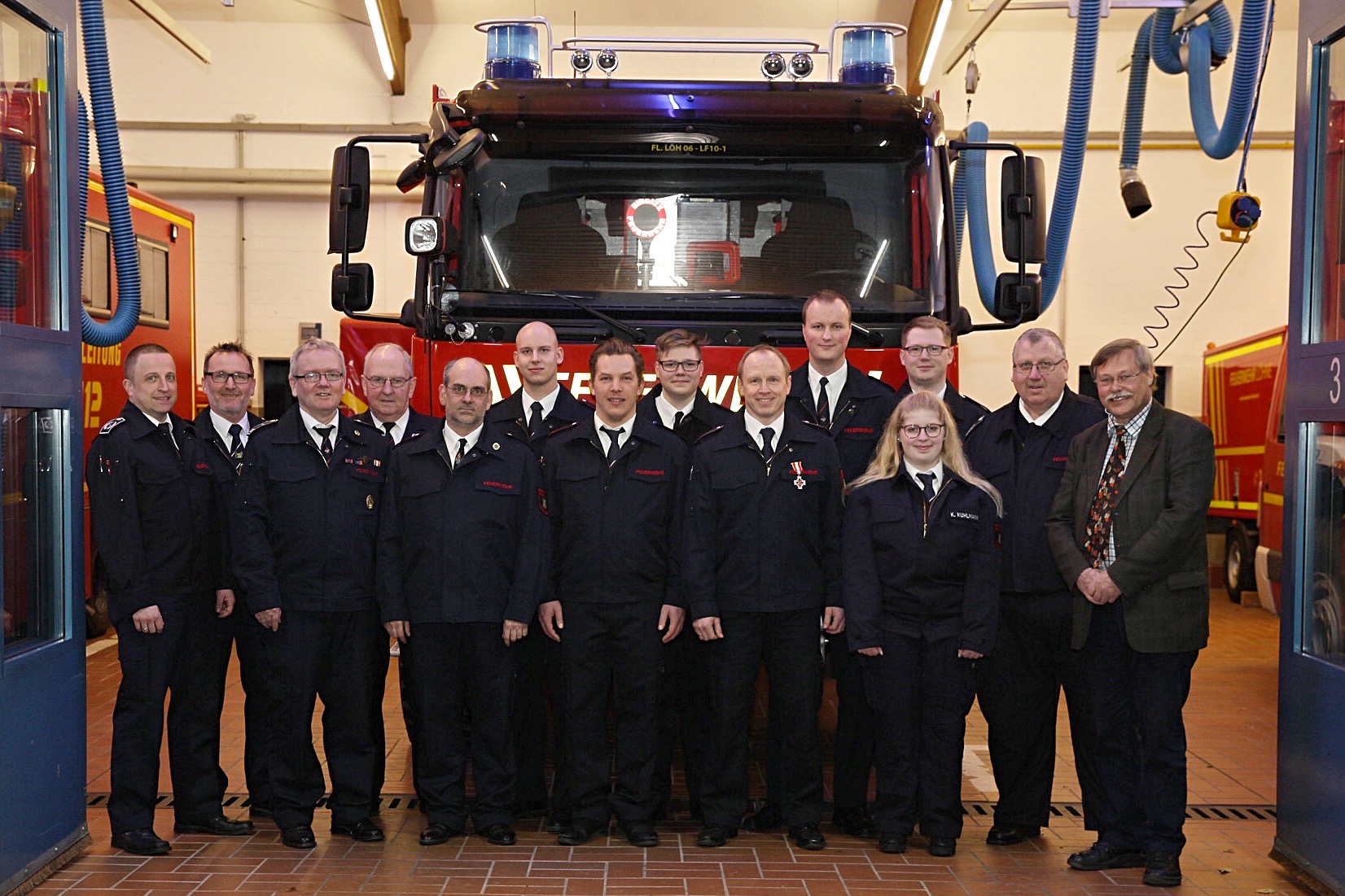 Jahreshauptversammlung Löhne Ort Freiwillige Feuerwehr der Stadt Löhne