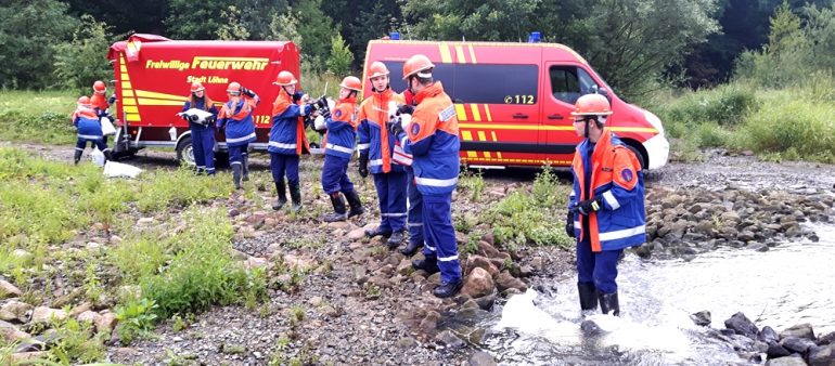 Berufsfeuerwehrtag der Jugendfeuerwehr Mennighüffen 2017
