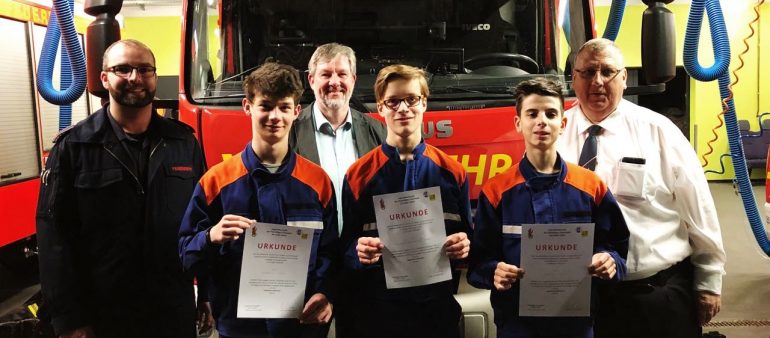 Jugendfeuerwehr Löhne wächst