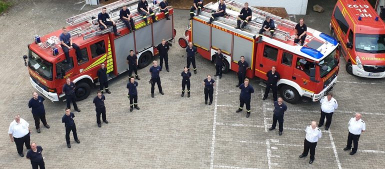 Grundlehrgang der Freiwilligen Feuerwehren Kirchlengern und Löhne