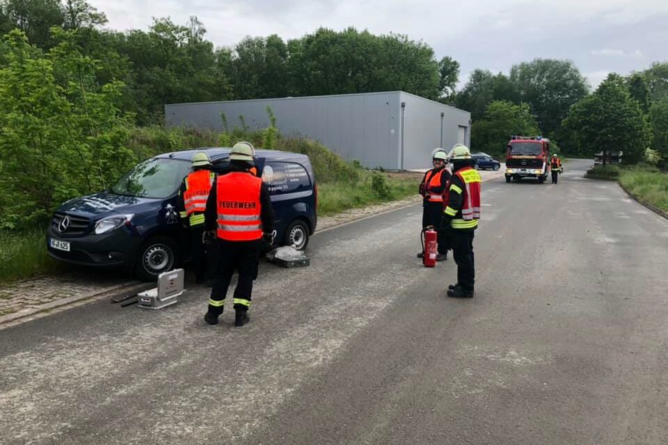 Feuerwehr Loehne TH Dienst 1