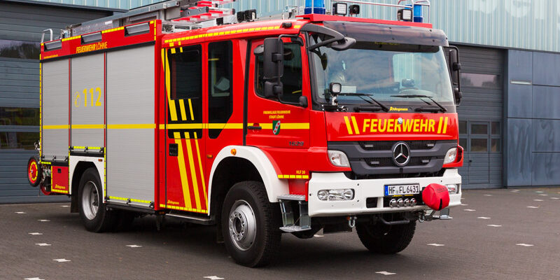 Feuerwehr Loehne Wache 1 HLF20 6