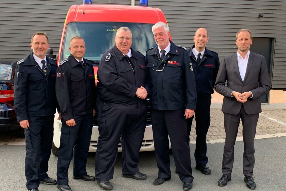 Leiter Der Feuer Und Rettungswache In Den Ruhestand