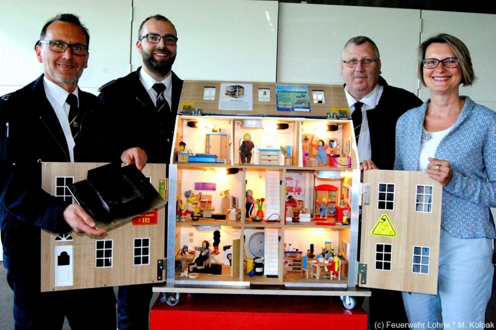 Rauchhaus Feuerwehr Loehne 1