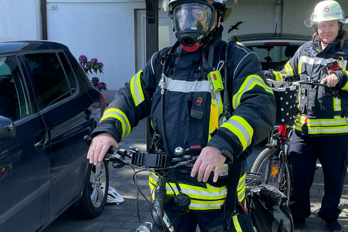 Feuerwehr Loehne Faehrt Rad 2022